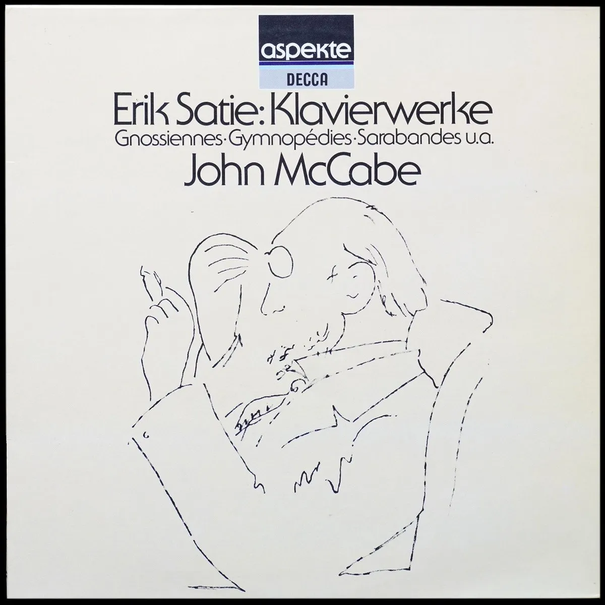LP John McCabe — Erik Satie: Klavierwerke фото
