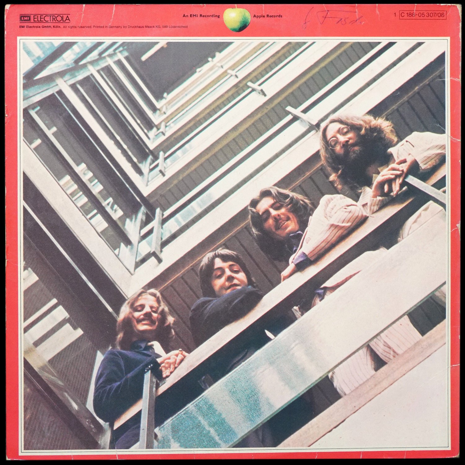 LP Beatles — 1962-1966 (2LP) фото 2