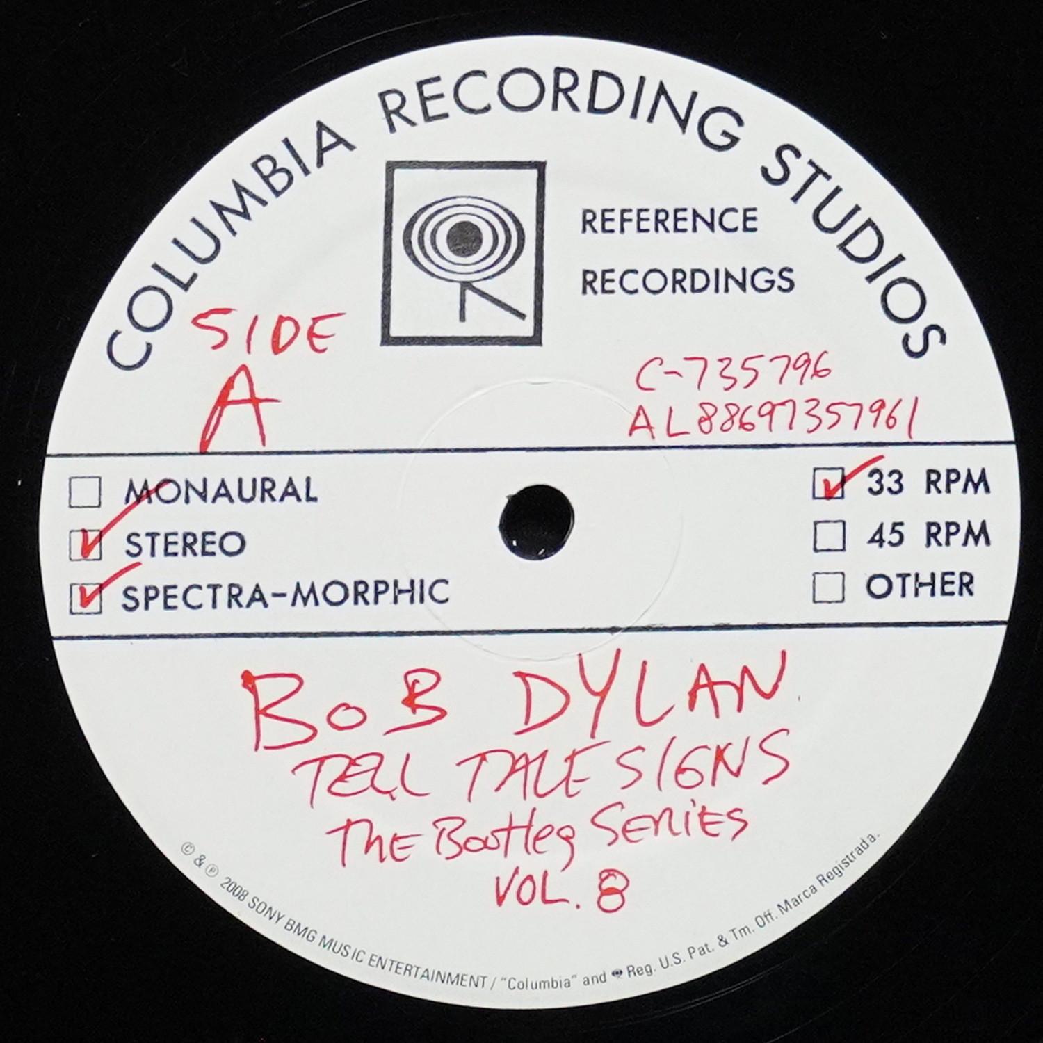 LP Bob Dylan — Tell Tale Signs (Rare And Unreleased 1989-2006) (4LP-бокс) фото 4