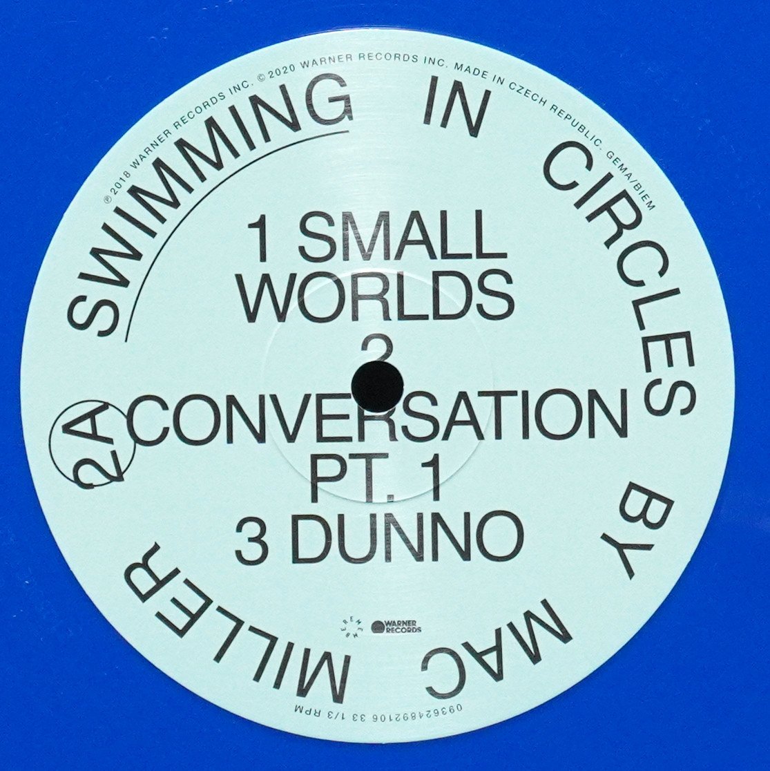 LP Mac Miller — Swimming In Circles (4LP-бокс, цветной винил,  + постер,  + буклет) фото 4