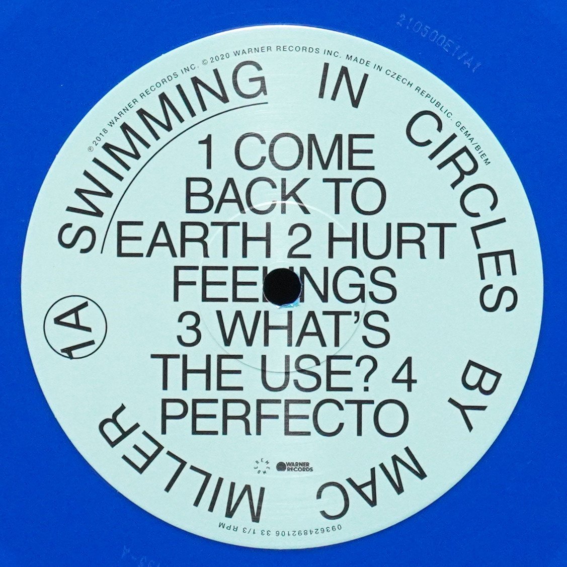 LP Mac Miller — Swimming In Circles (4LP-бокс, цветной винил,  + постер,  + буклет) фото 3