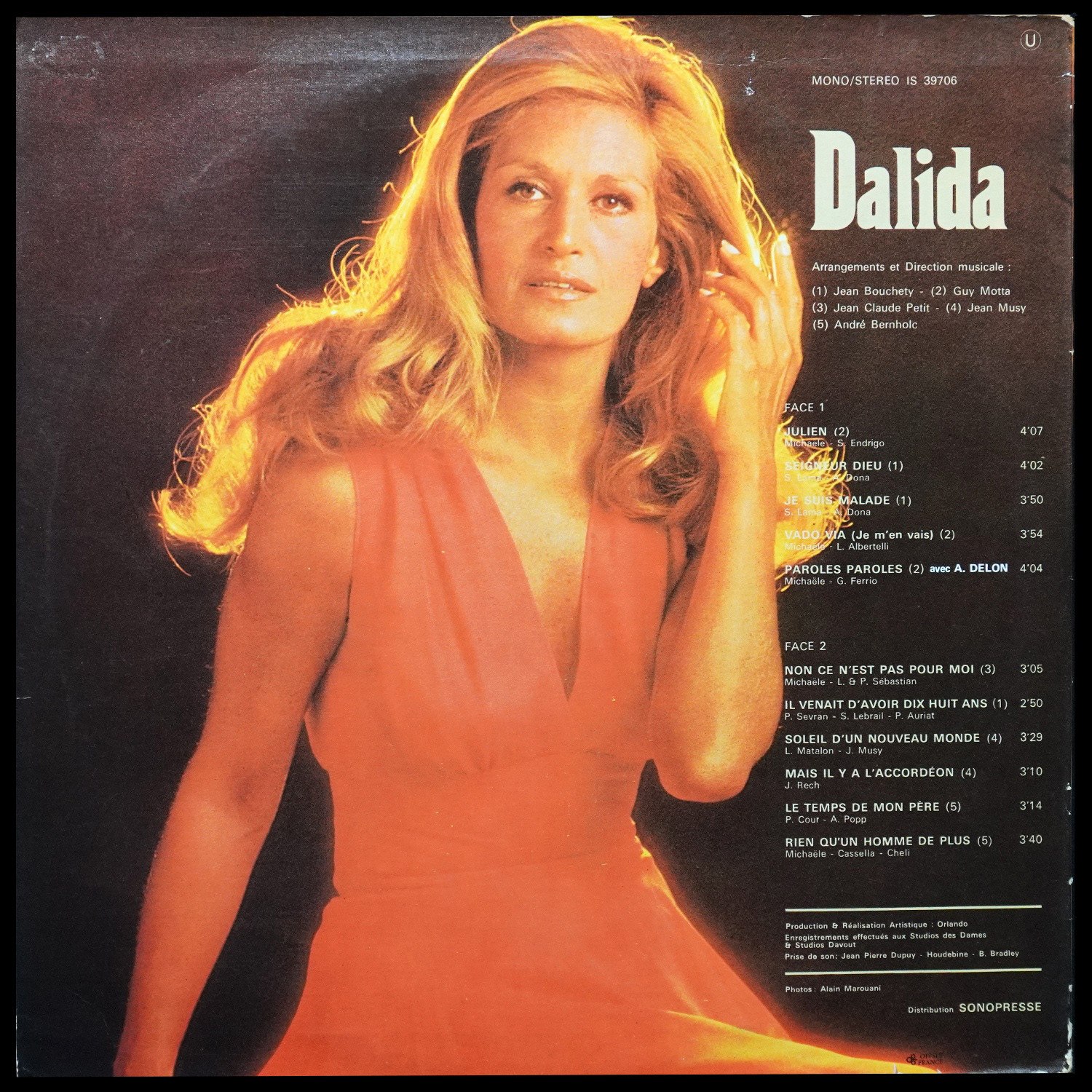 LP Dalida — Dalida фото 2