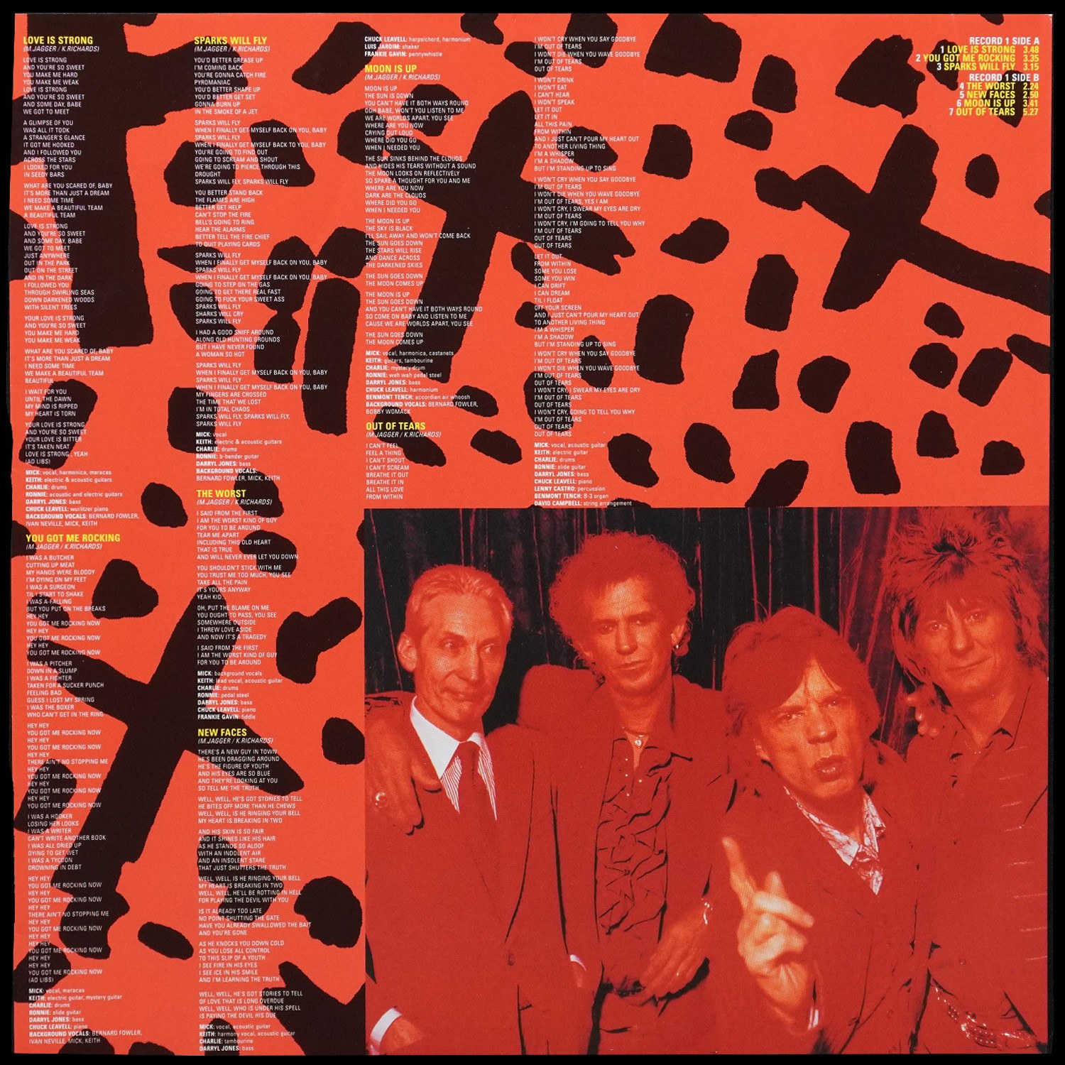 LP Rolling Stones — Voodoo Lounge (2LP) фото 8