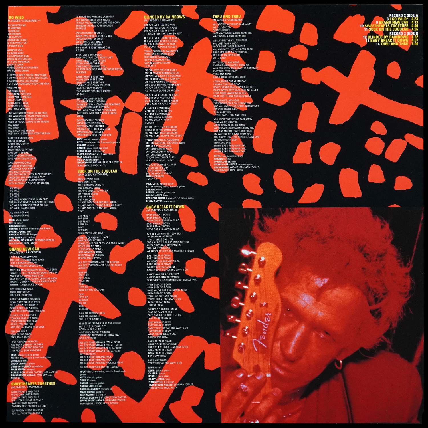 LP Rolling Stones — Voodoo Lounge (2LP) фото 10