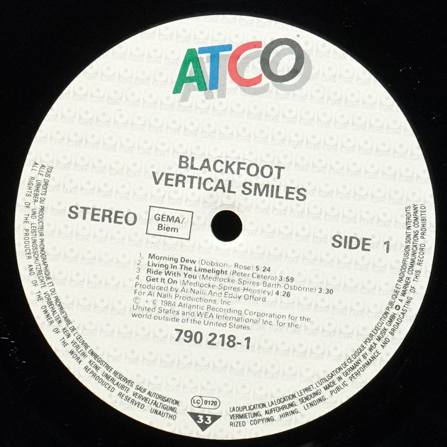 LP Blackfoot — Vertical Smiles фото 3