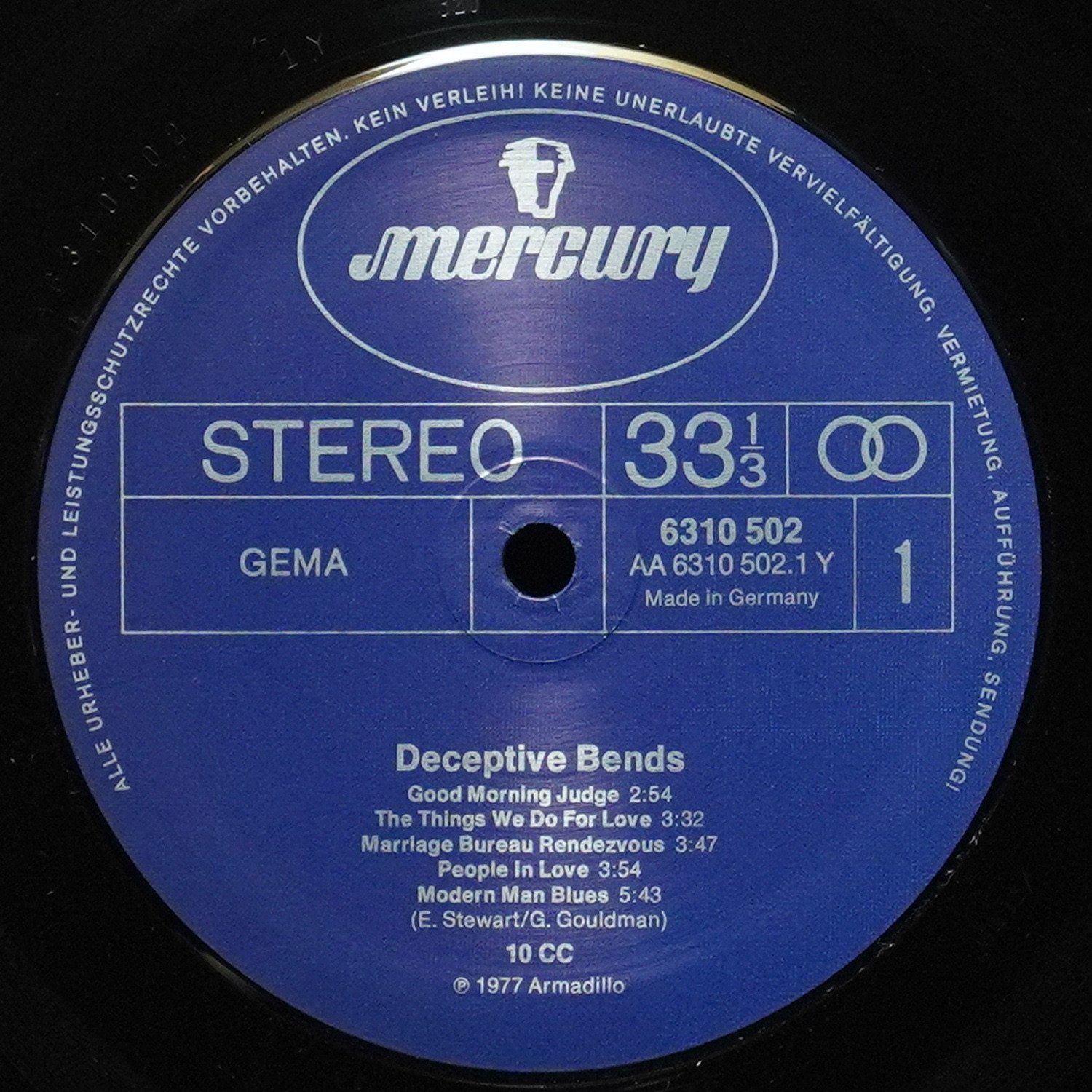 LP 10 CC — Deceptive Bends фото 2