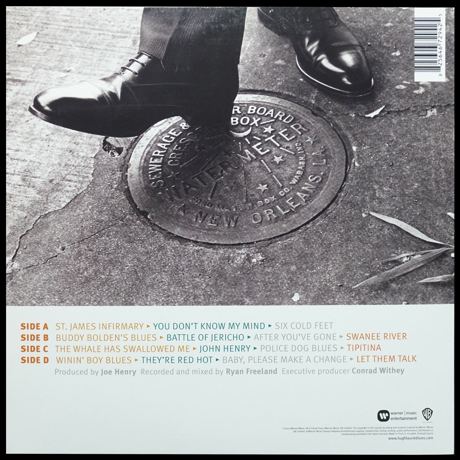 LP Hugh Laurie — Let Them Talk (2LP) фото 2