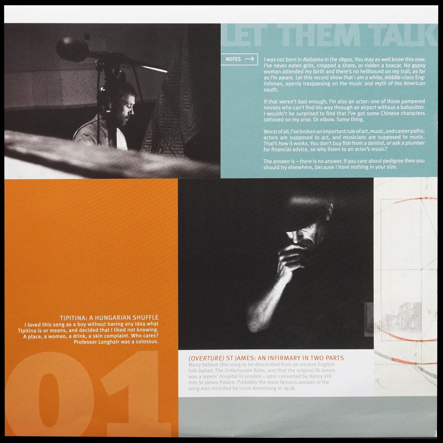 LP Hugh Laurie — Let Them Talk (2LP) фото 7