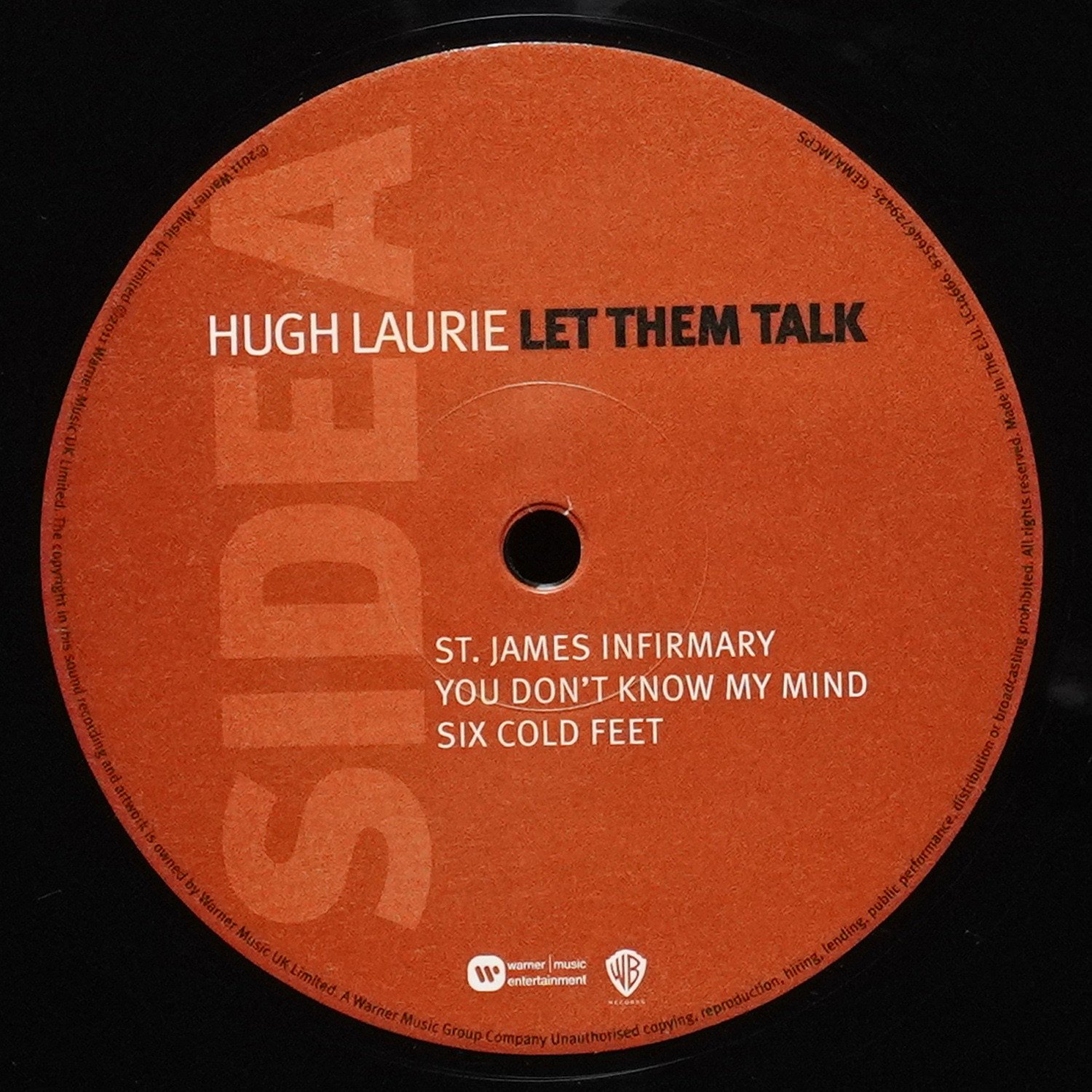 LP Hugh Laurie — Let Them Talk (2LP) фото 3