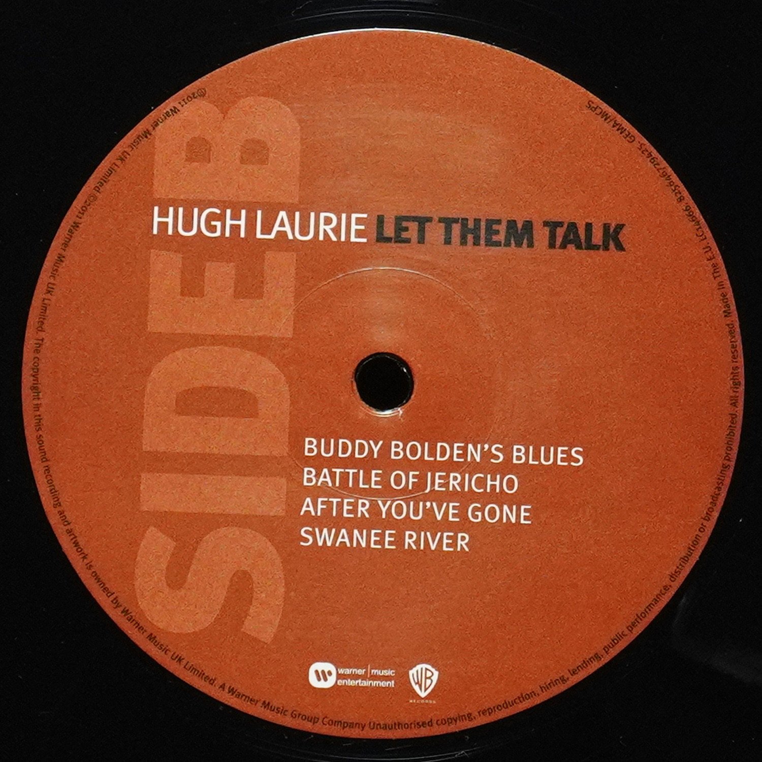 LP Hugh Laurie — Let Them Talk (2LP) фото 4
