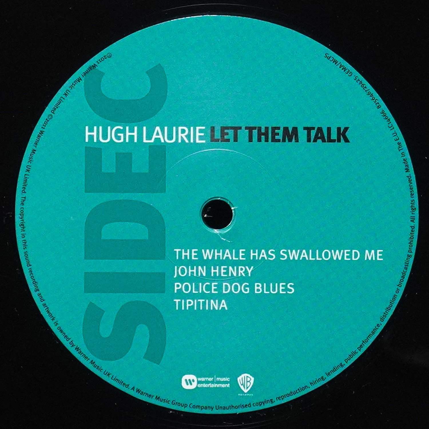 LP Hugh Laurie — Let Them Talk (2LP) фото 5