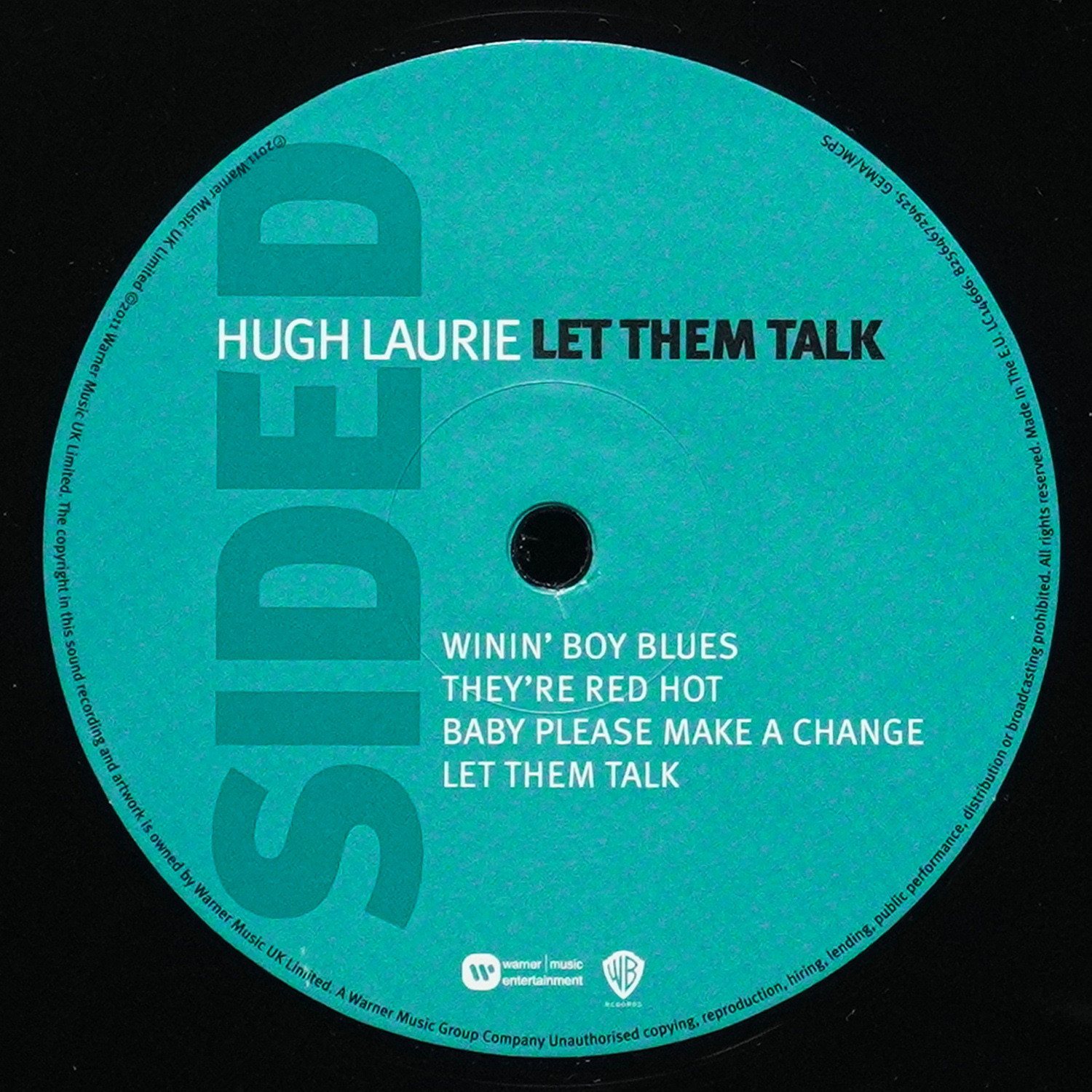 LP Hugh Laurie — Let Them Talk (2LP) фото 6