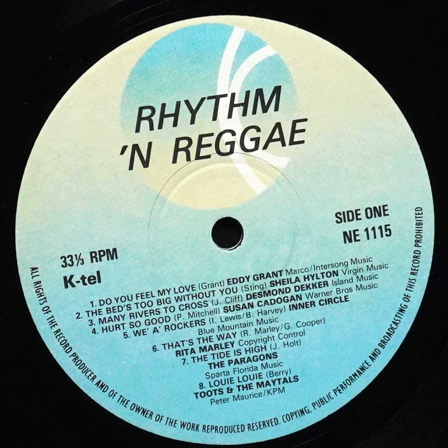 LP V/A — Rhythm 'N Reggae фото 2