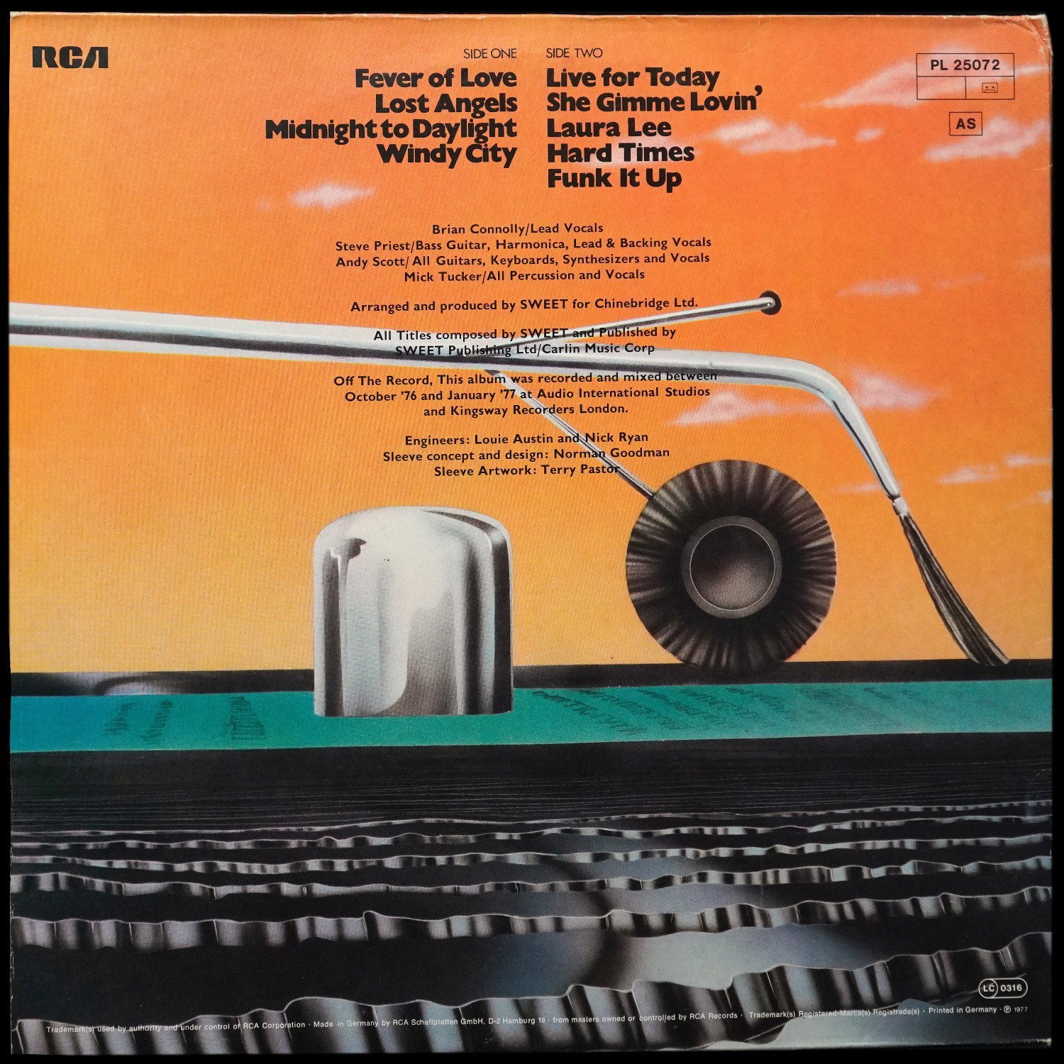 LP Sweet — Off The Record фото 2