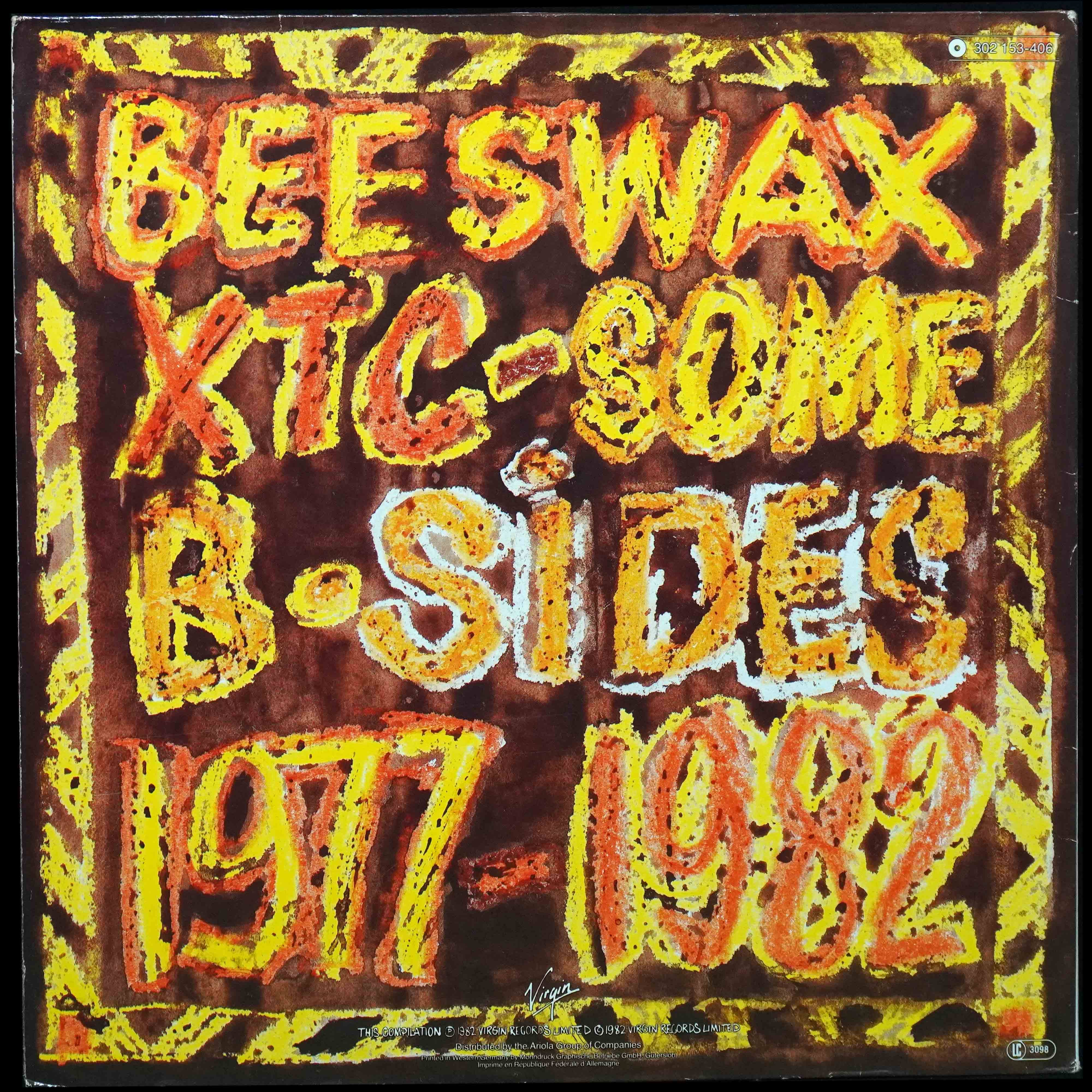 LP XTC — Waxworks - Some Singles 1977-1982 / Beeswax - Some B-Sides 1977-1982 (2LP) фото 2