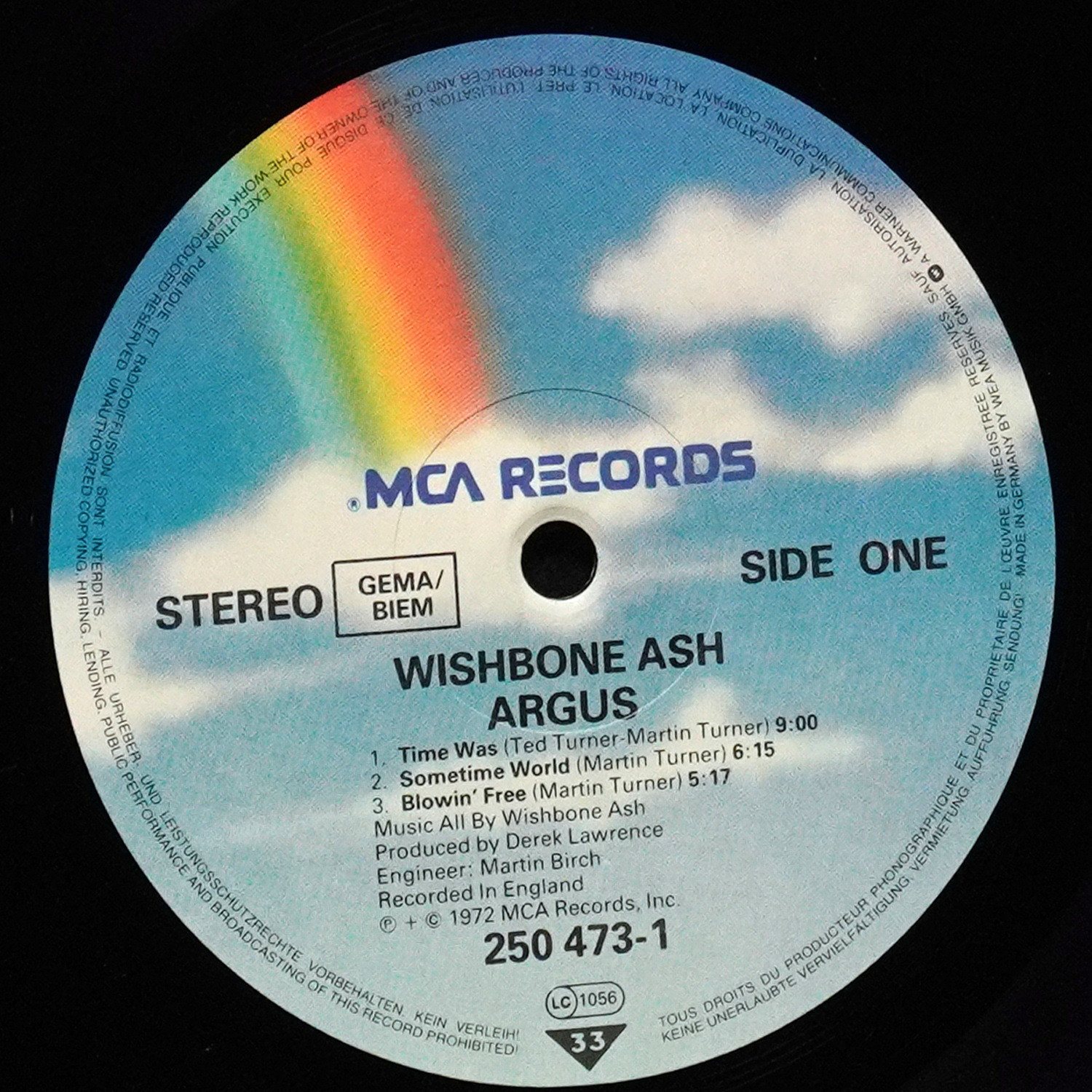LP Wishbone Ash — Argus фото 3