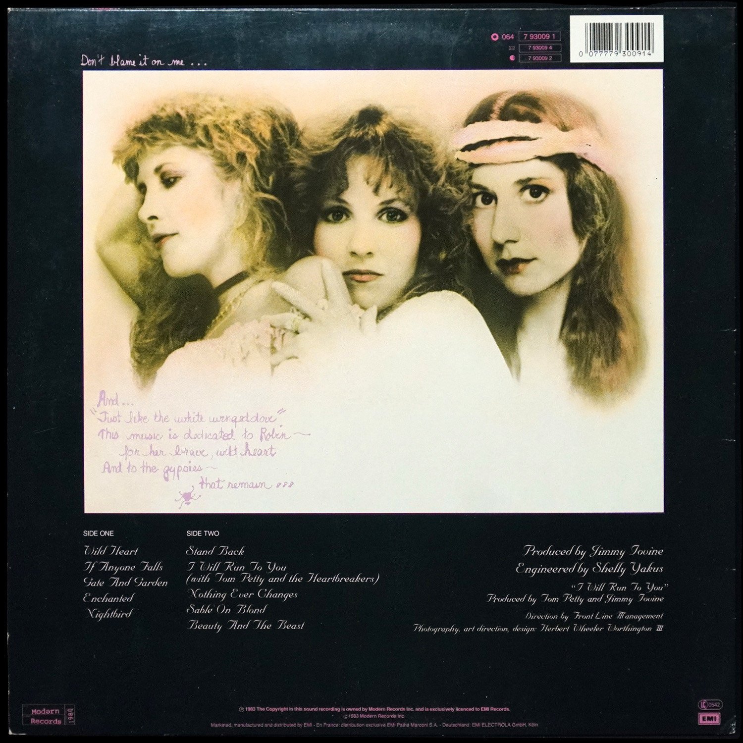 LP Stevie Nicks — Wild Heart фото 2