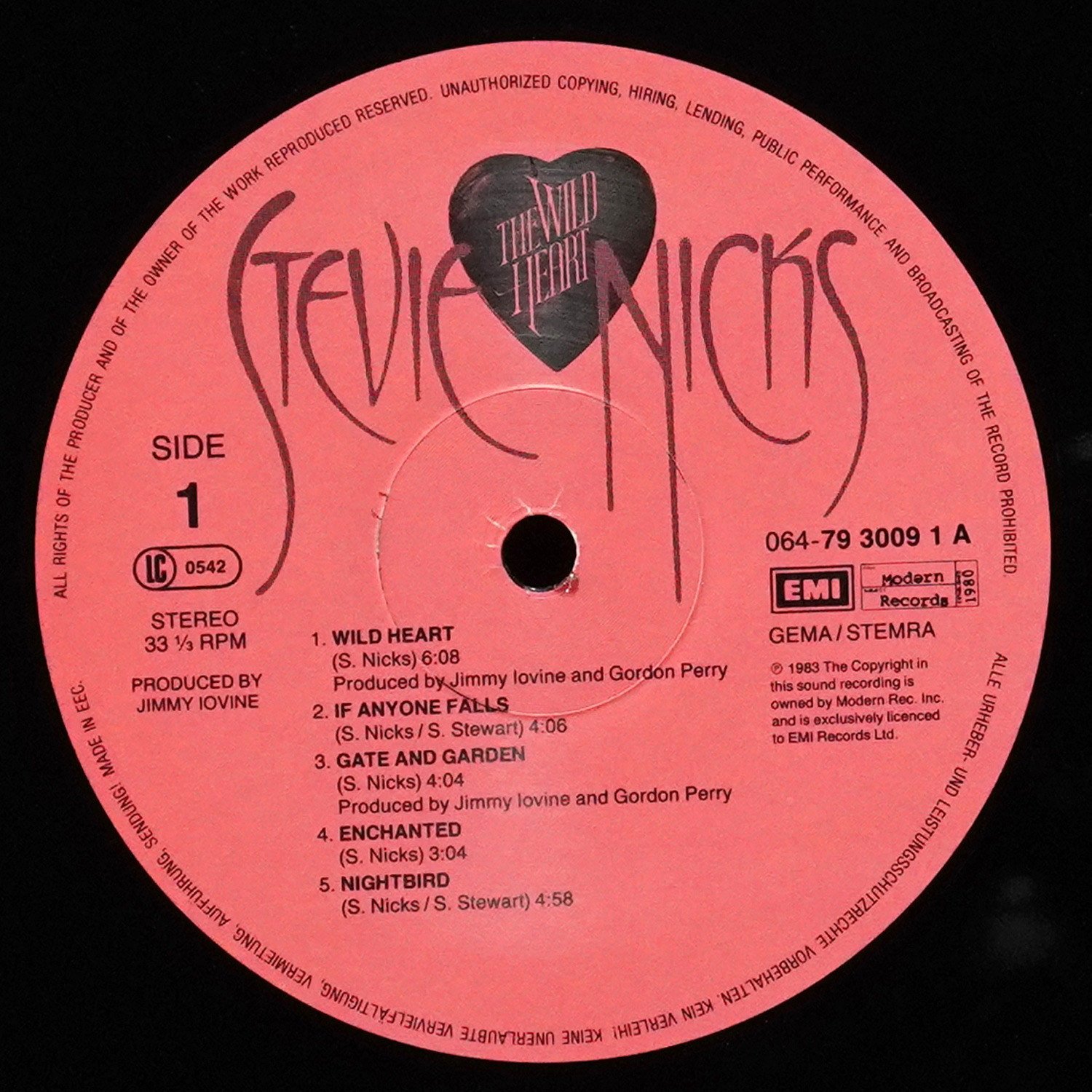 LP Stevie Nicks — Wild Heart фото 3