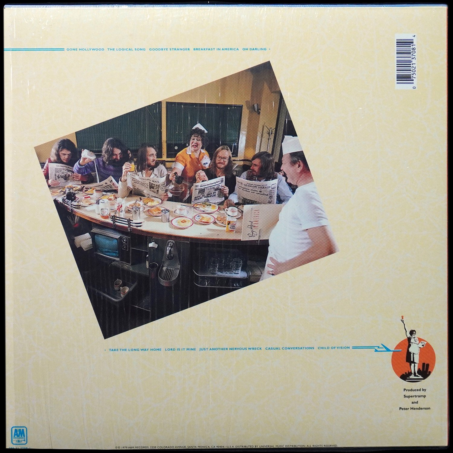 LP Supertramp — Breakfast In America фото 2