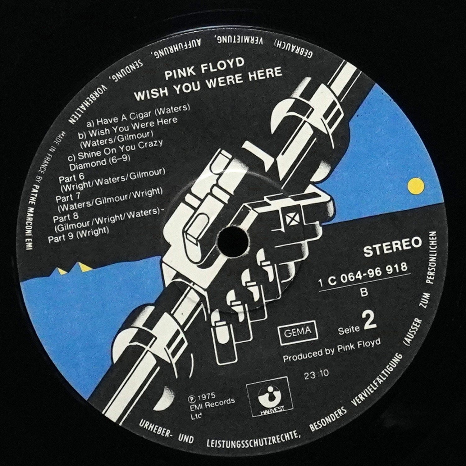 LP Pink Floyd — Wish You Were Here фото 4