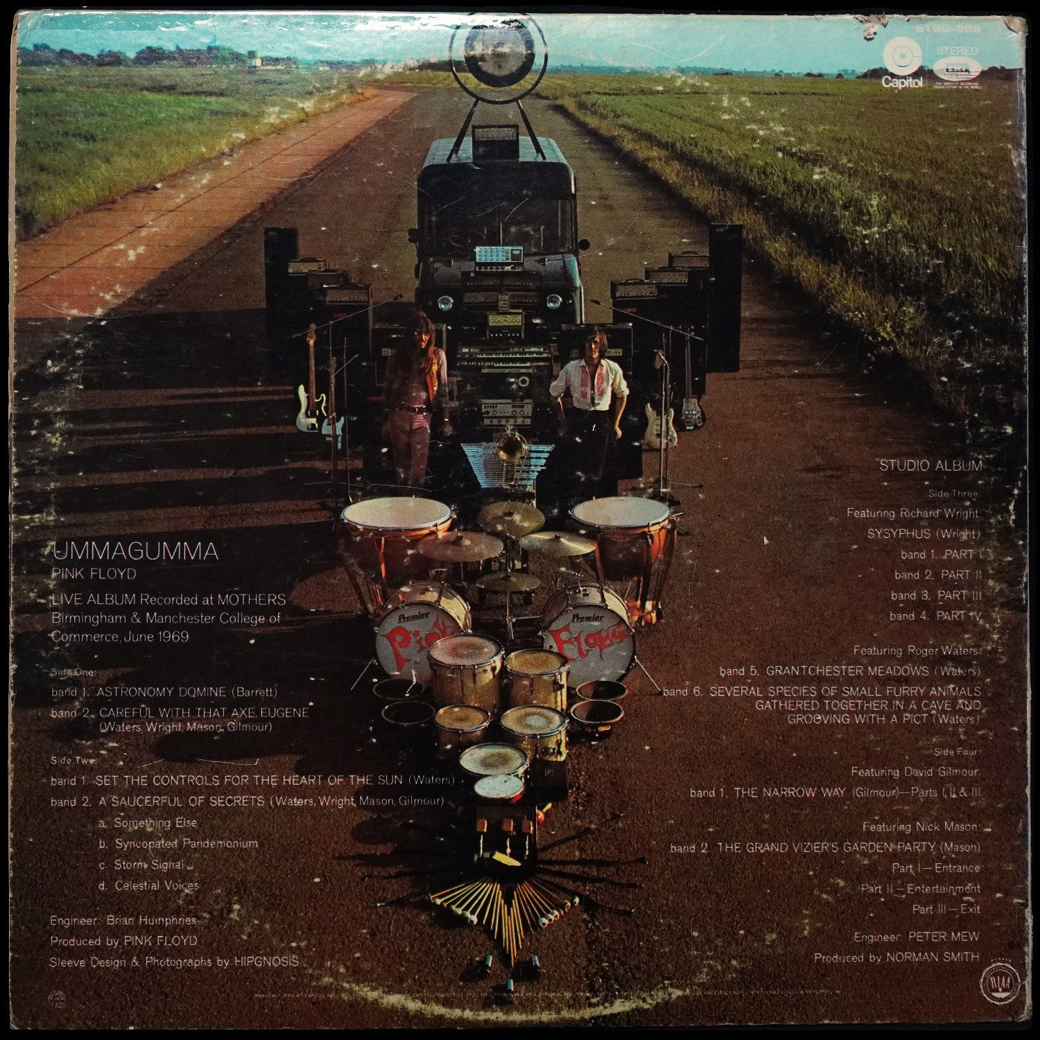 LP Pink Floyd — Ummagumma (2LP) фото 2