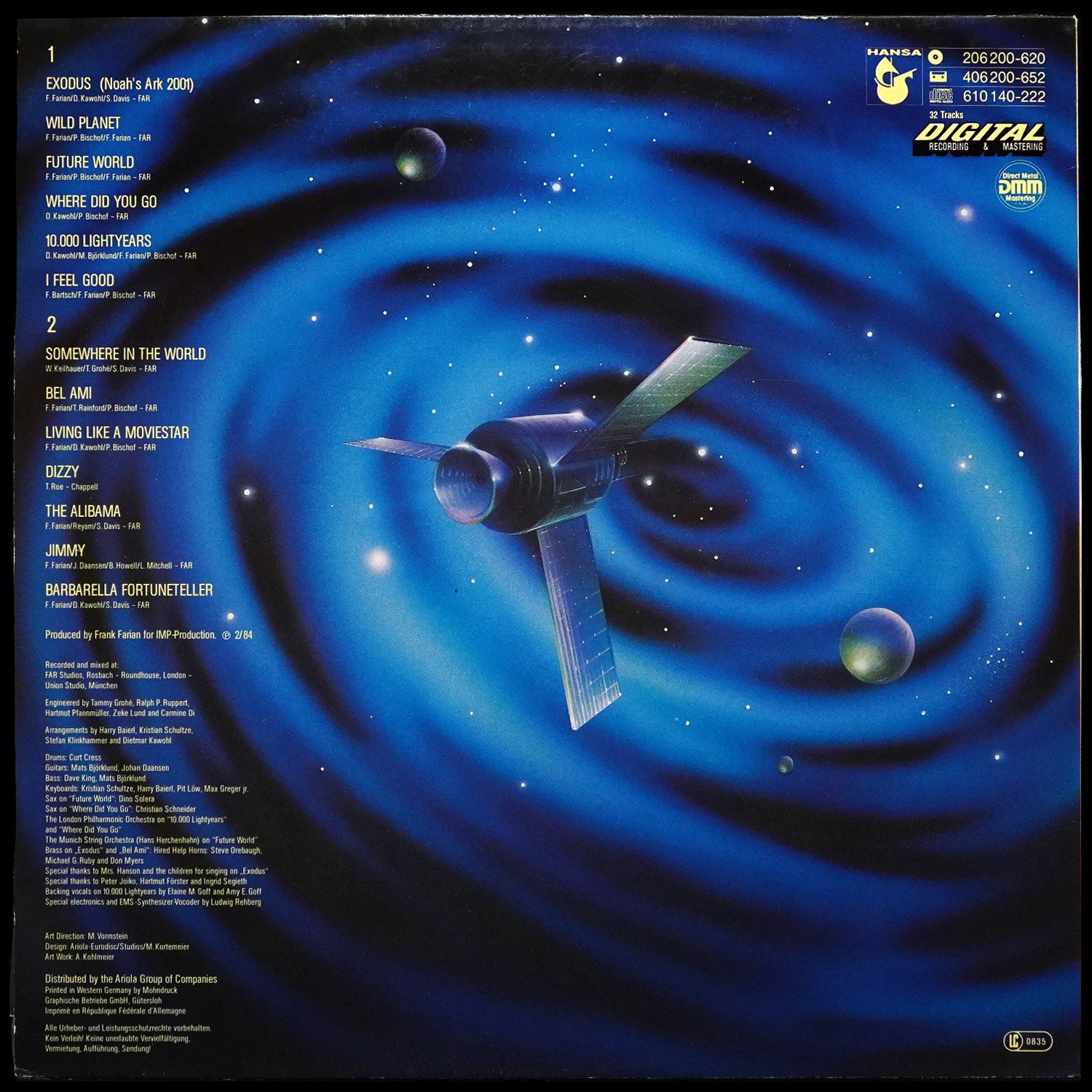 LP Boney M — Ten Thousand Lightyears (+ постер) фото 2