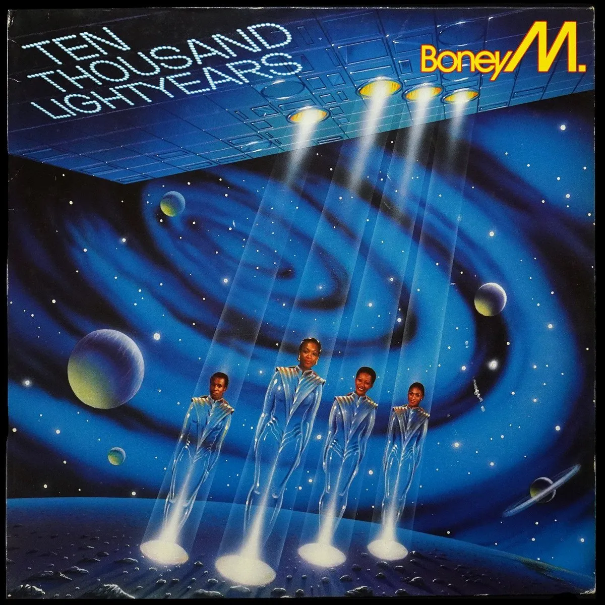 LP Boney M — Ten Thousand Lightyears (+ постер) фото