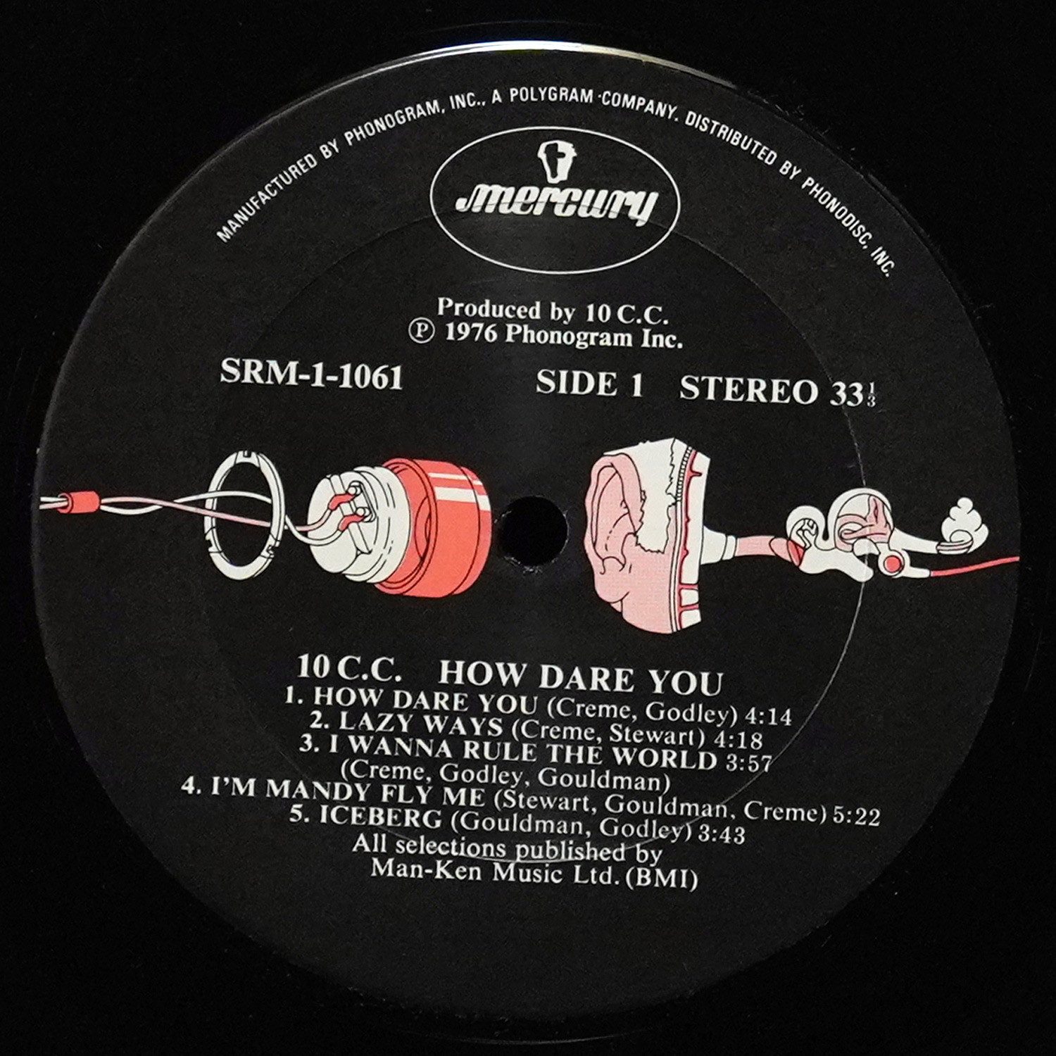 LP 10 CC — How Dare You! фото 2