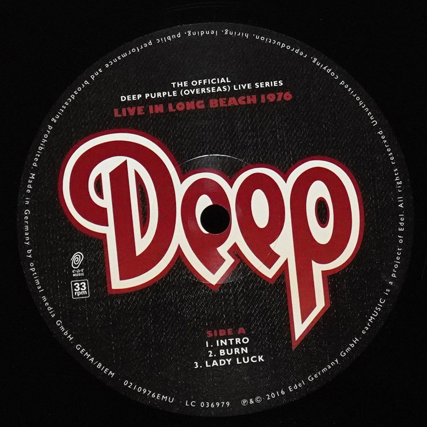 LP Deep Purple — Long Beach 1976 (3LP) фото 6