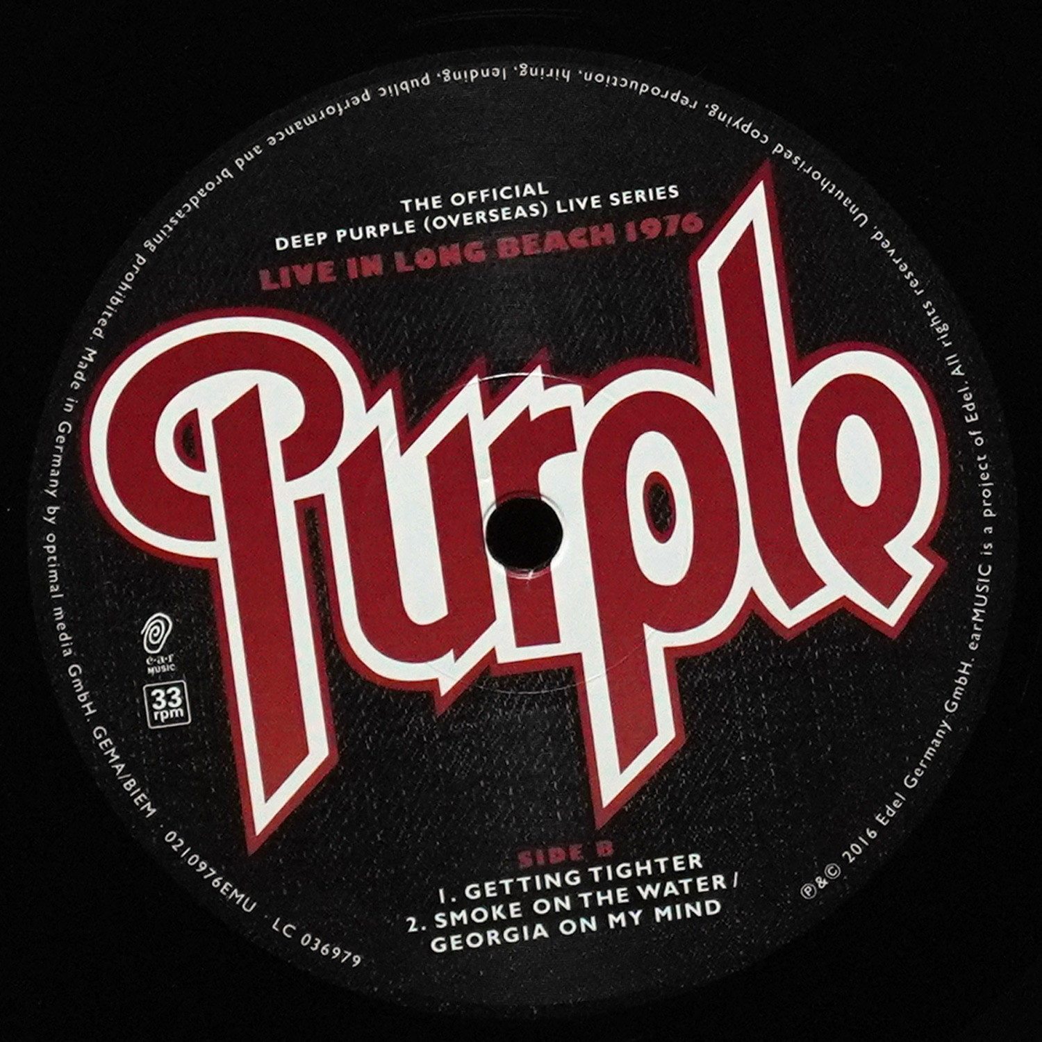 LP Deep Purple — Long Beach 1976 (3LP) фото 7