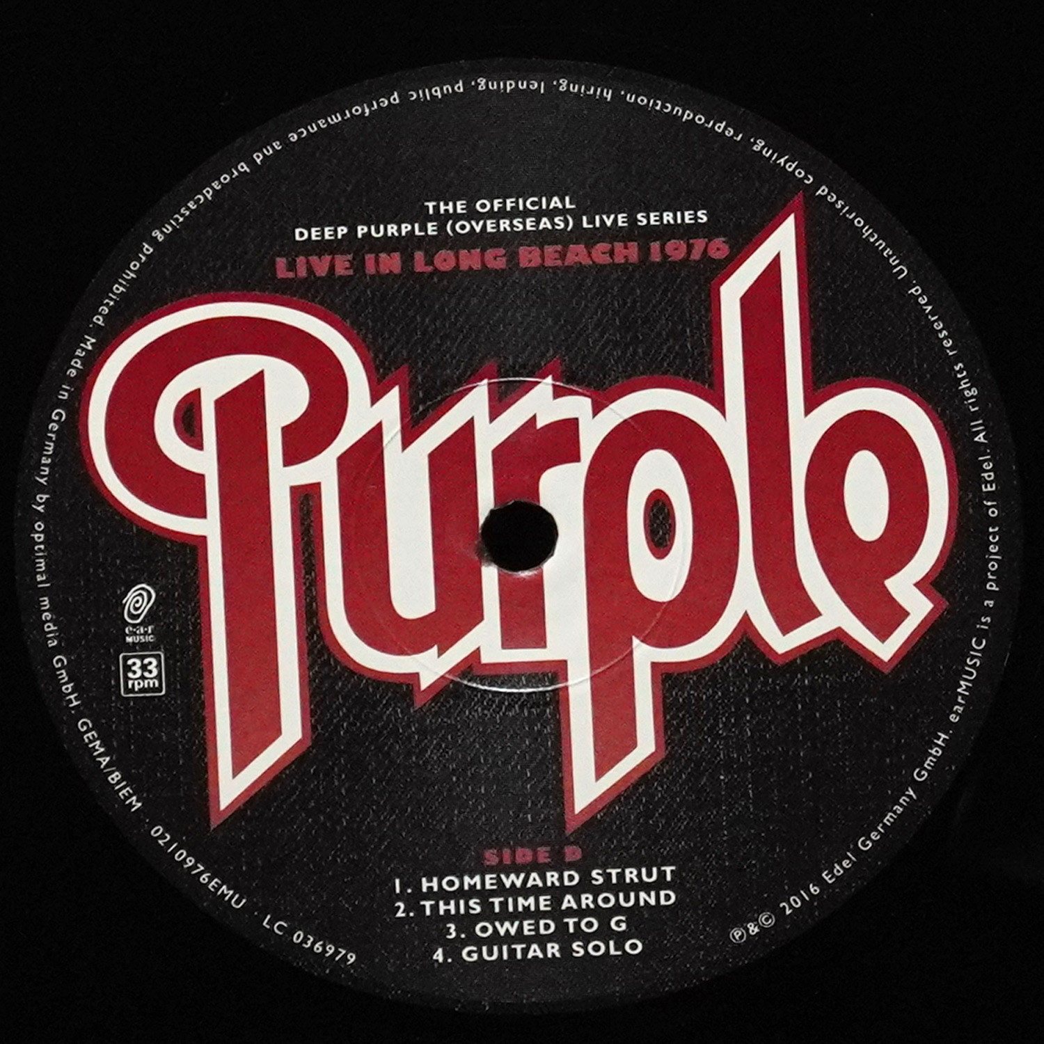 LP Deep Purple — Long Beach 1976 (3LP) фото 9