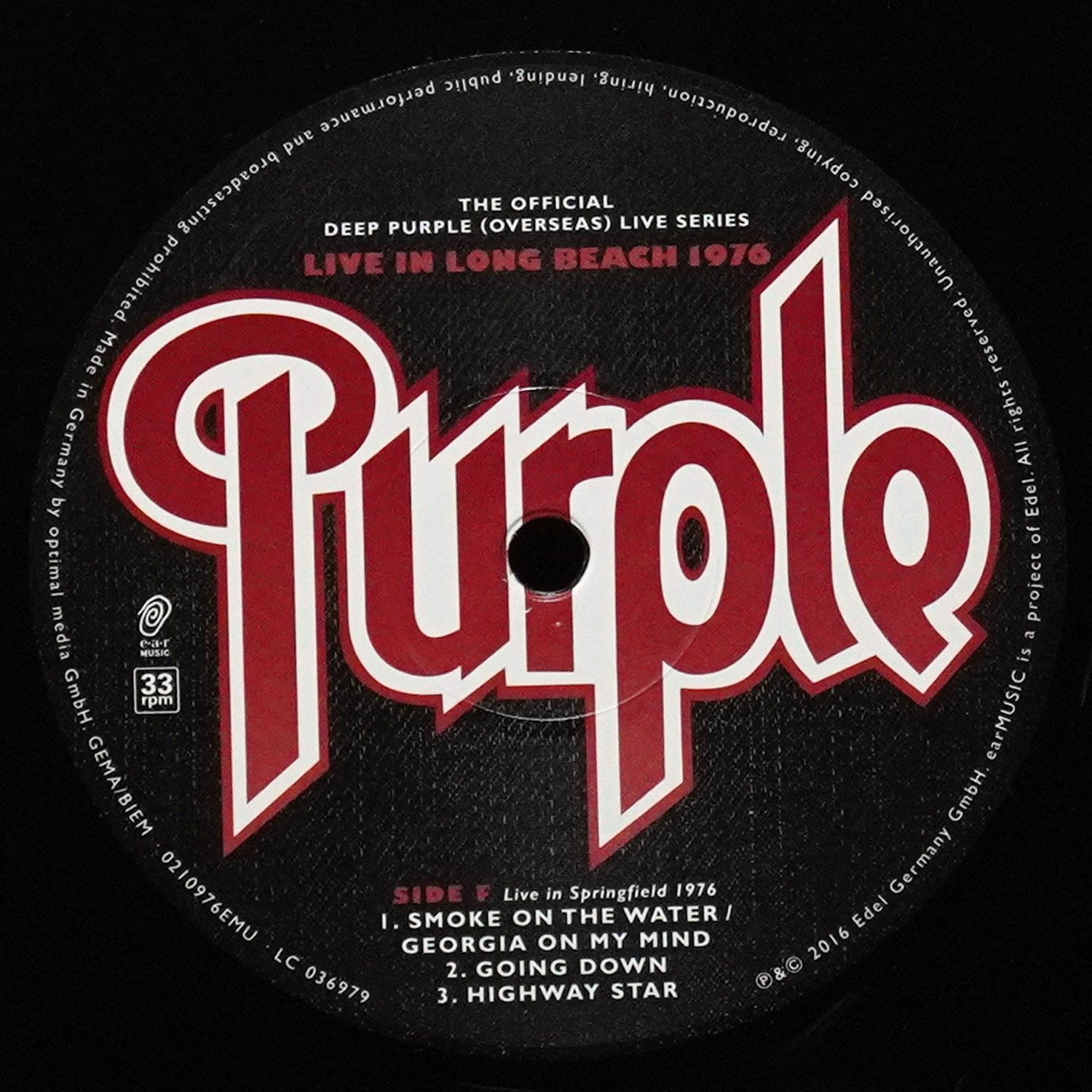 LP Deep Purple — Long Beach 1976 (3LP) фото 11