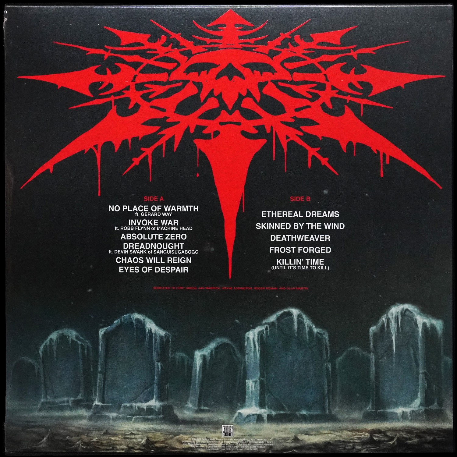 LP Frozen Soul — No Place Of Warmth фото 2