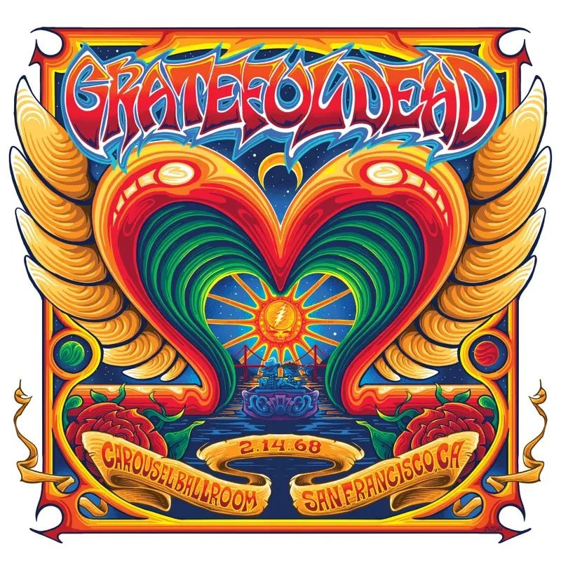 Grateful Dead — Carousel Ballroom, San Francisco, CA, 2/14/68 (Live) (4LP, Предзаказ, Pre-Sale, RSD BF 2026)