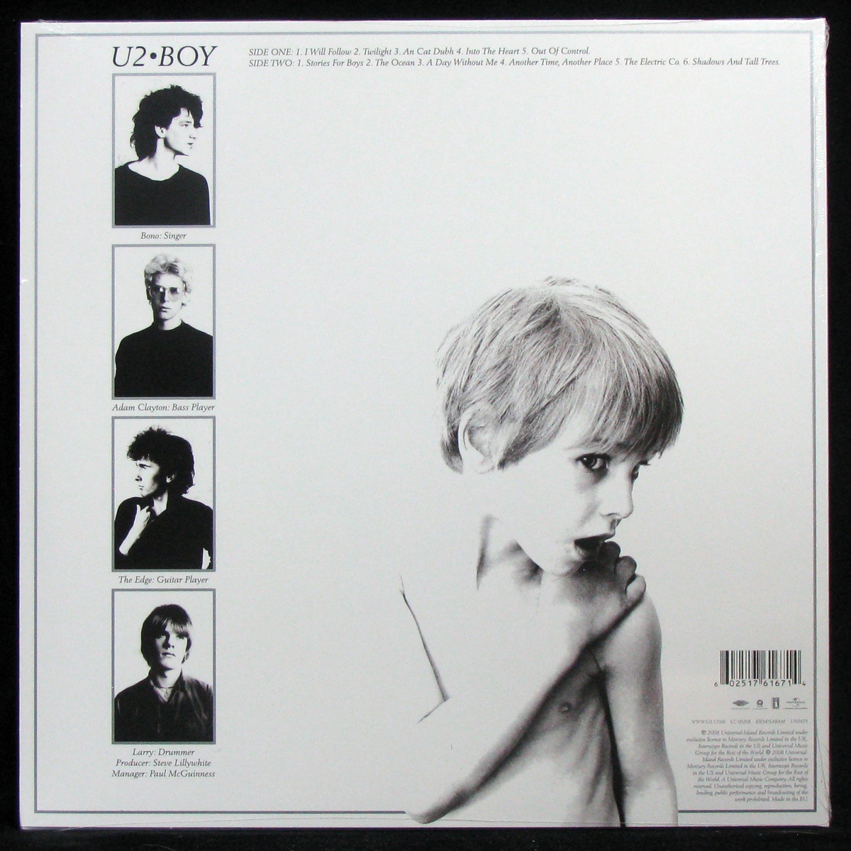 LP U2 — Boy фото 2