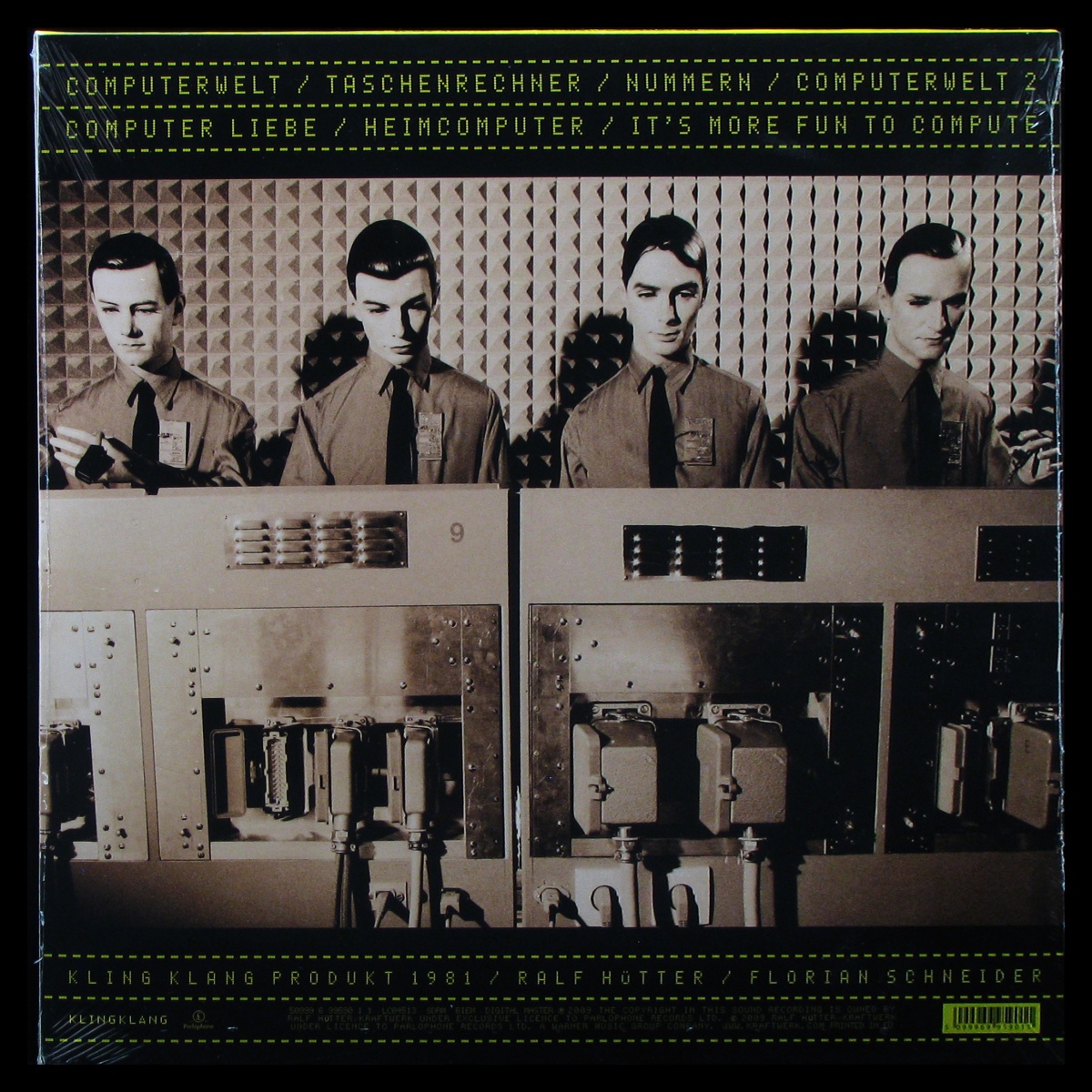 LP Kraftwerk — Computerwelt (+ booklet) фото 2