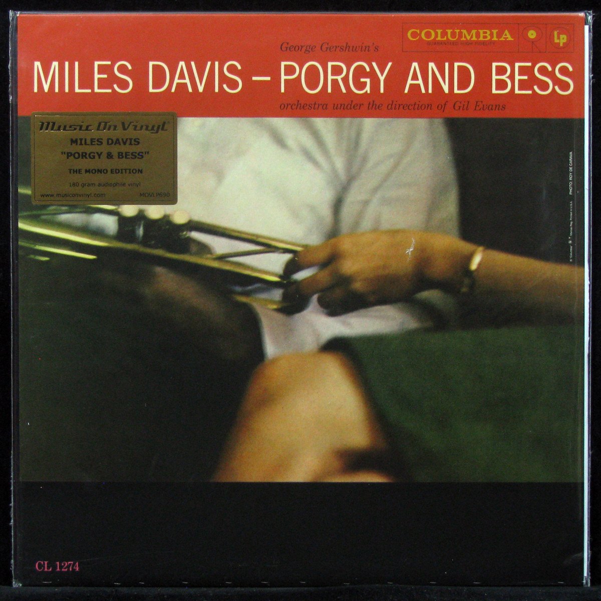 LP Miles Davis — Porgy And Bess (mono) фото