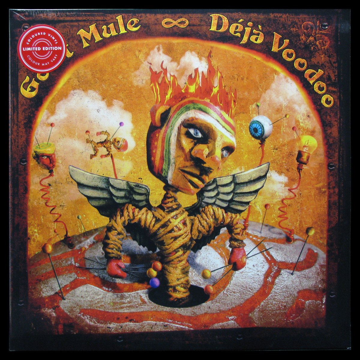 LP Gov't Mule — Deja Voodoo (2LP, coloured vinyl) фото