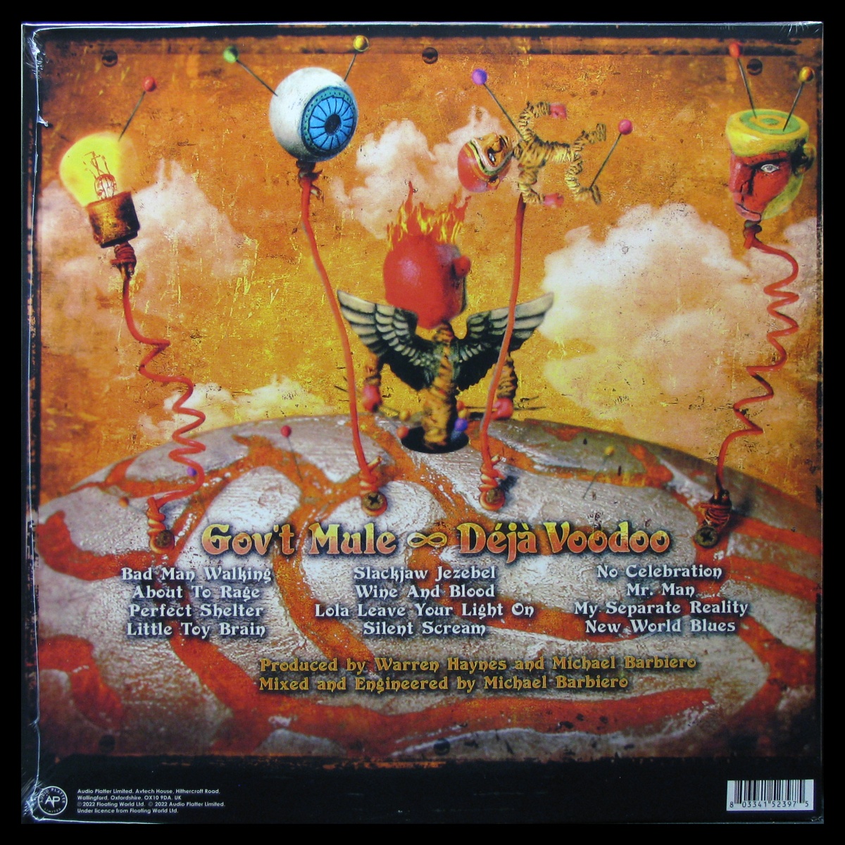 LP Gov't Mule — Deja Voodoo (2LP, coloured vinyl) фото 2
