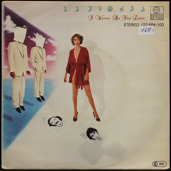 LP La Bionda — I Wanna Be Your Lover (single, promo) фото