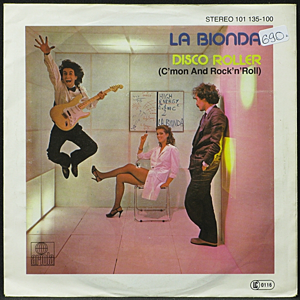 LP La Bionda — Disco Roller (single) фото