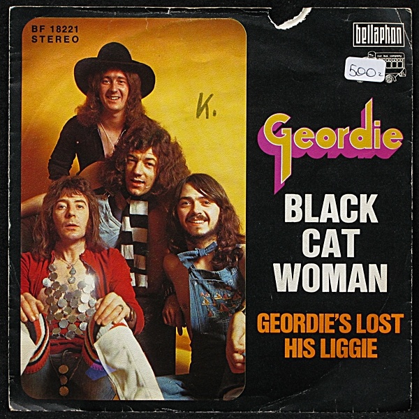 LP Geordie — Black Cat Woman (single) фото