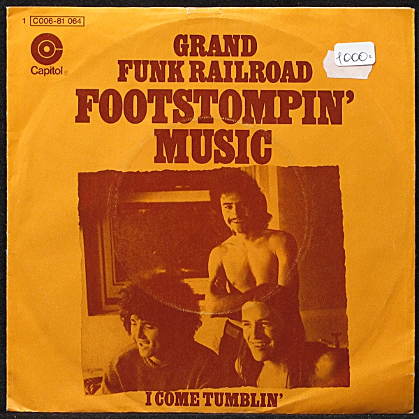 LP Grand Funk Railroad — Footstompin' Music (single) фото