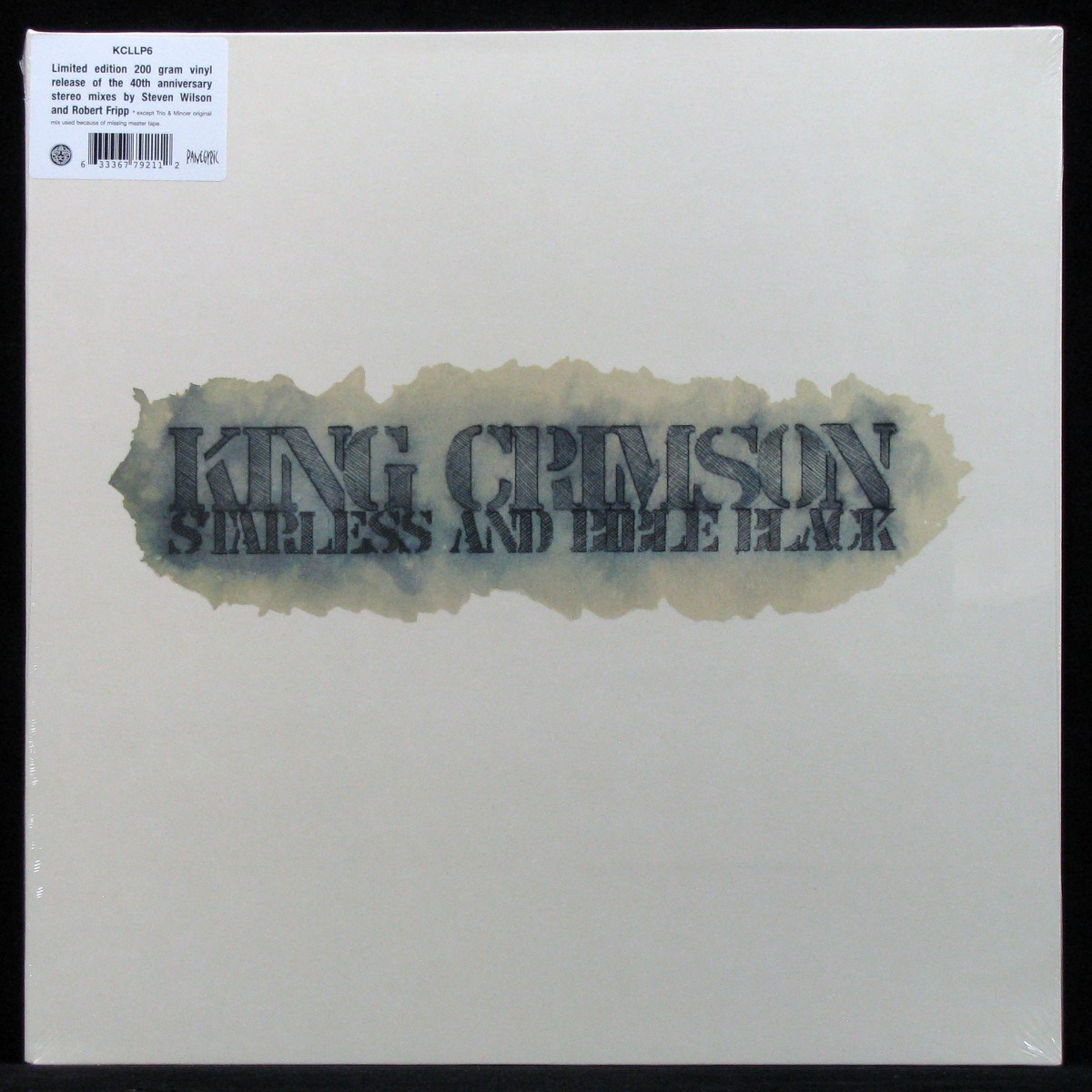 LP King Crimson — Starless And Bible Black фото